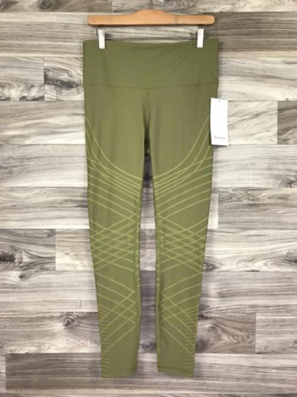 lululemon athletica olive-toned seamless leggings